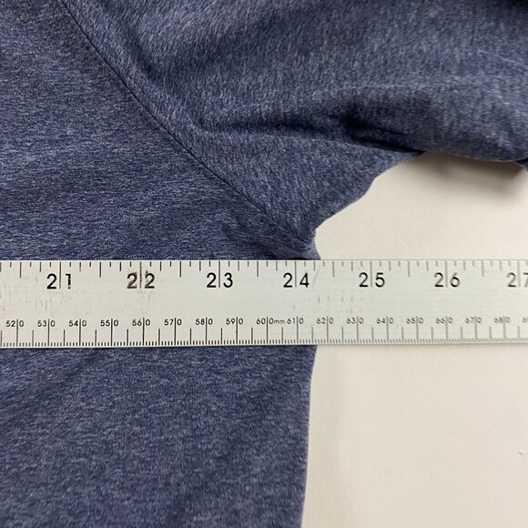 Rhone Reign T Shirt Mens XXL Blue Gray Short Sleeve Moisture Wicking Stretch - Picture 7 of 8